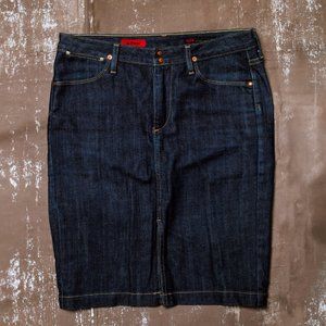 AG "The Precise" 29R Denim Pencil Skirt